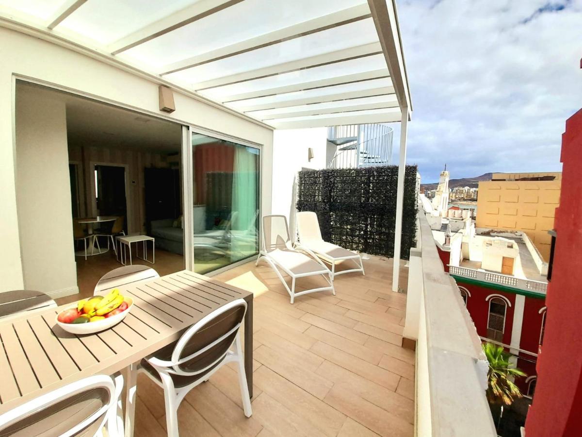 Malibu Canteras Atico 22 Con Terraza - Penthouse With Terrace (Adults Only) Las Palmas de Gran Canaria Eksteriør billede